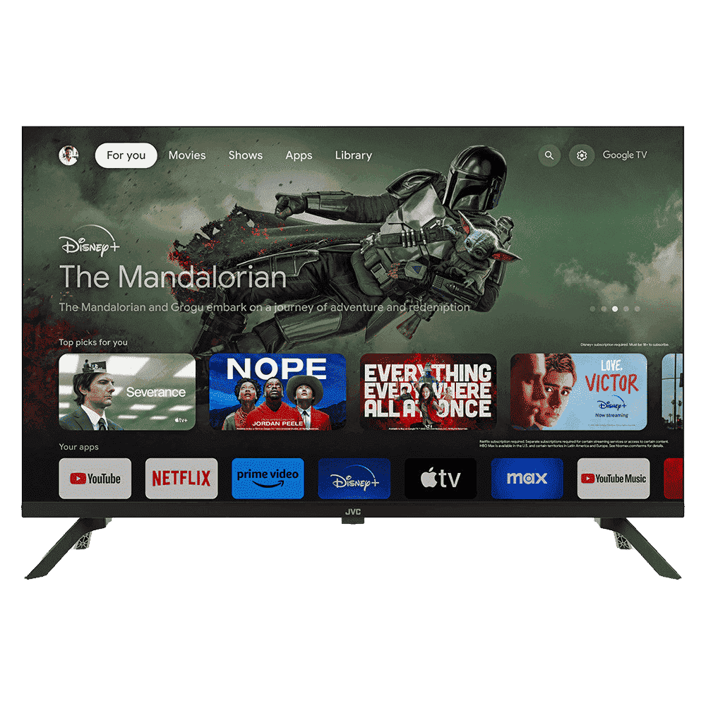 TV SMART JVC 32" HD GOOGLE TV