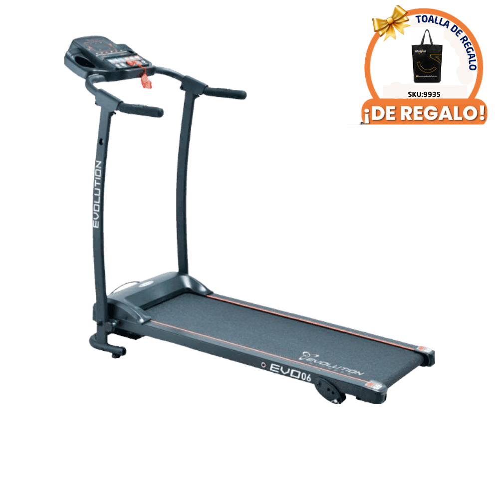 CINTA PARA CAMINAR EVOLUTION FITNESS EVO06 100 KG MAX.